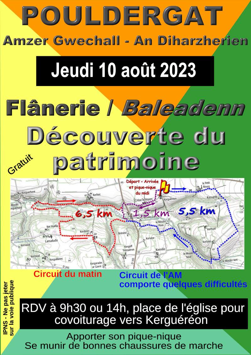 Vivre à Pouldergat Finistère Bretagne